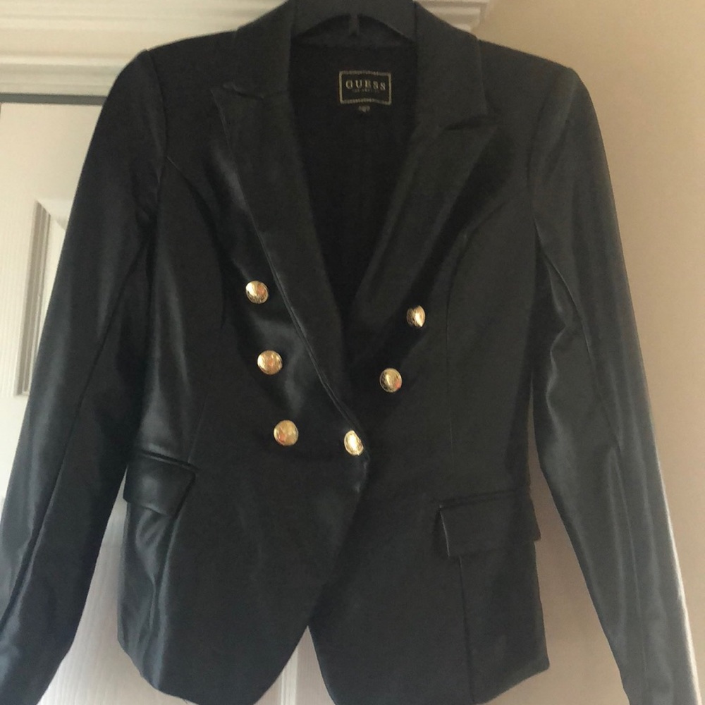 Guess leather jacket